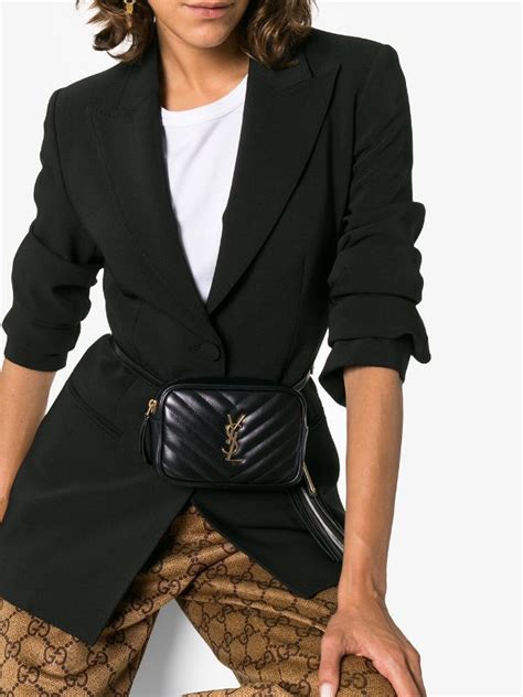 ysl lou belt bag outfit|yves saint laurent belt bag.